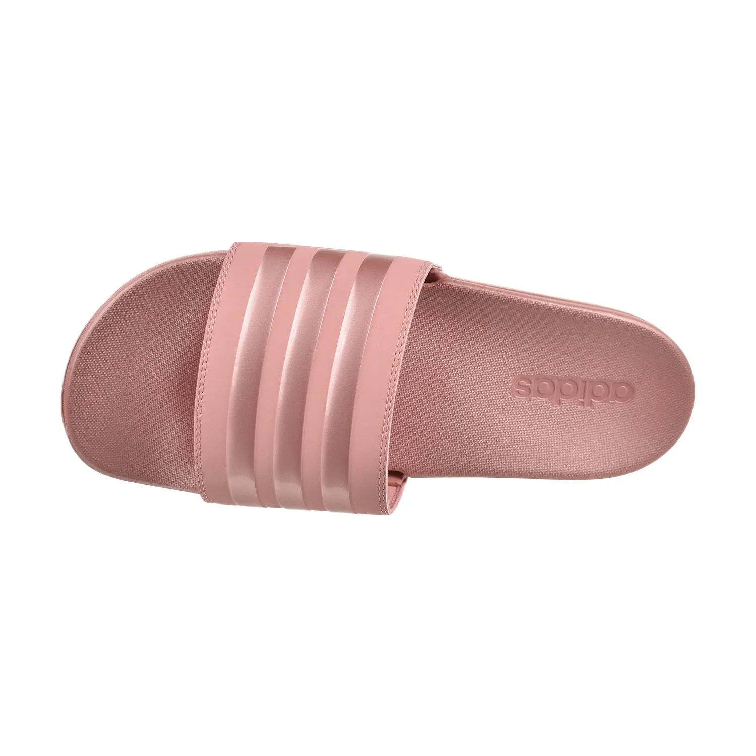 Adidas Adilette Comfort Women's Slide Sandals Rose Gold