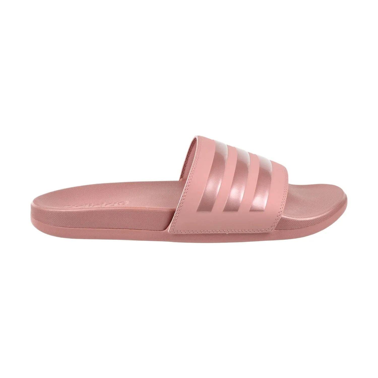 Adidas Adilette Comfort Women's Slide Sandals Rose Gold