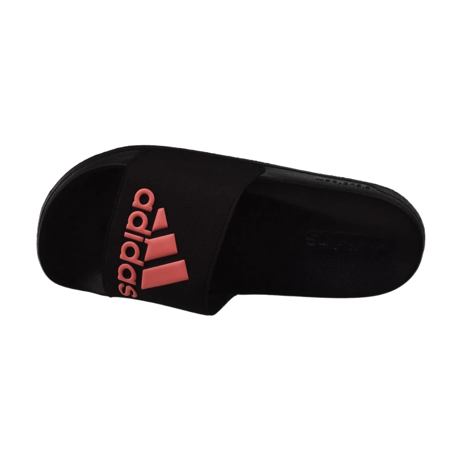 Adidas Adilette Shower Men's Slide Sandals Core Black-Acid Red