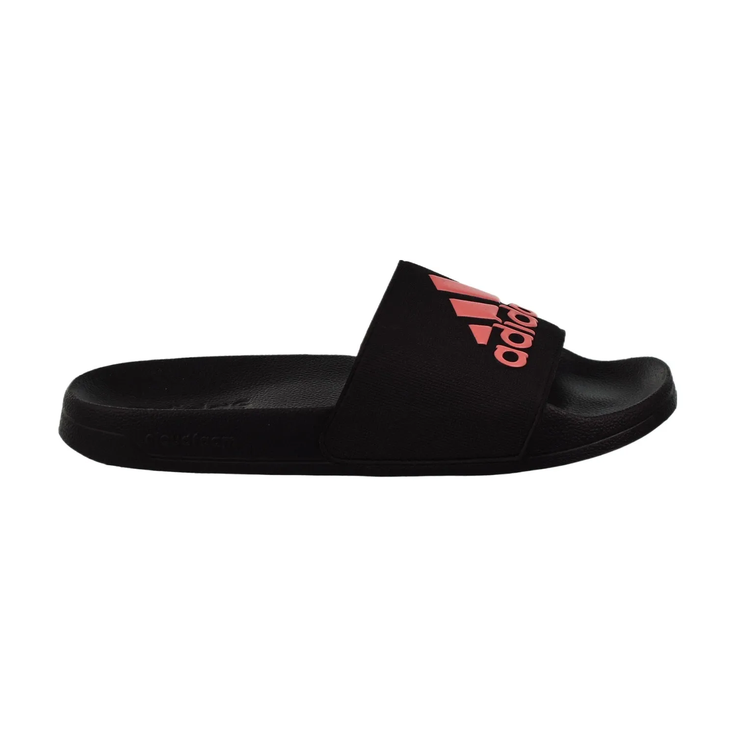 Adidas Adilette Shower Men's Slide Sandals Core Black-Acid Red