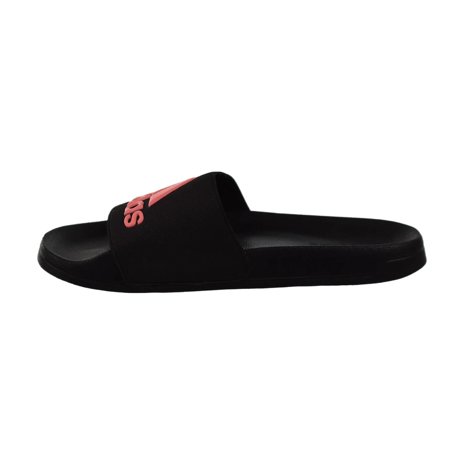 Adidas Adilette Shower Men's Slide Sandals Core Black-Acid Red