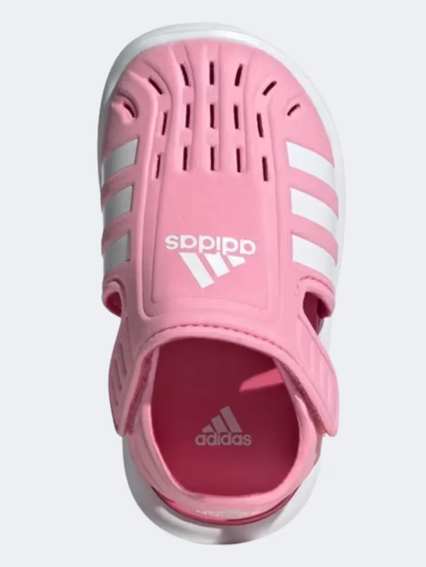 Adidas Infant Girls Sportswear Sandals Pink/White/Magenta