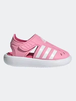 Adidas Infant Girls Sportswear Sandals Pink/White/Magenta