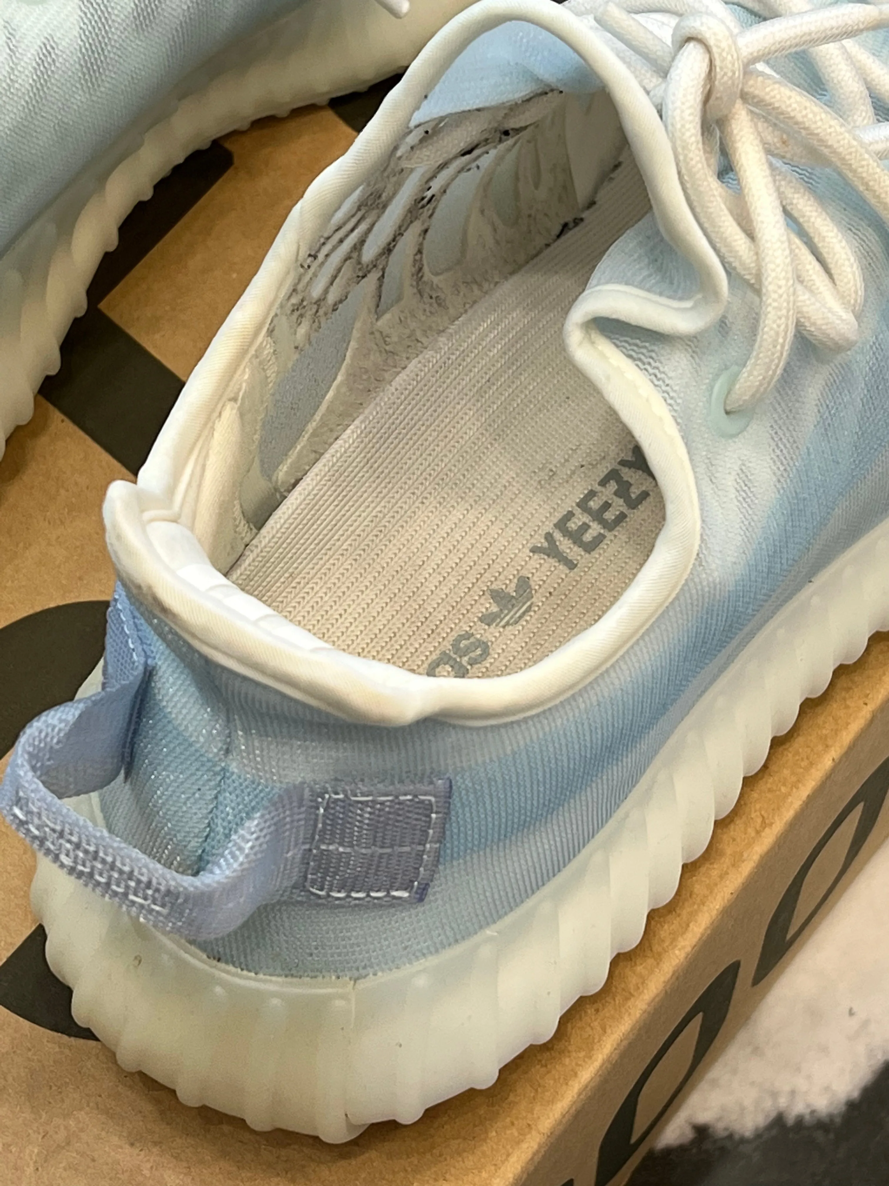 ADIDAS YEEZY BOOST 350 V2 SNEAKERS-MONO ICE