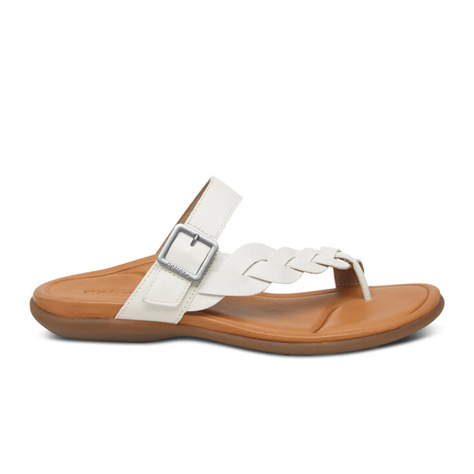 Aetrex Selena Sandal (Women) - White