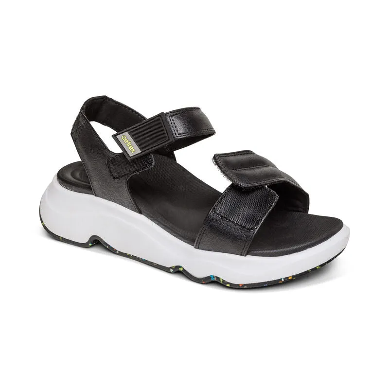 Aetrex Whit Sandal Women Sandal Black