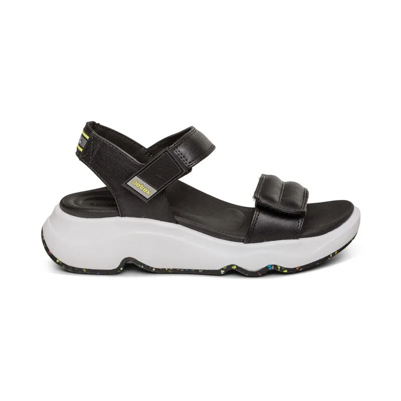 Aetrex Whit Sandal Women Sandal Black