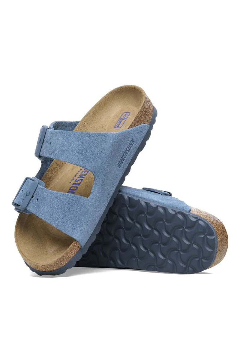 Arizona Soft Footbed | Elemental Blue Suede