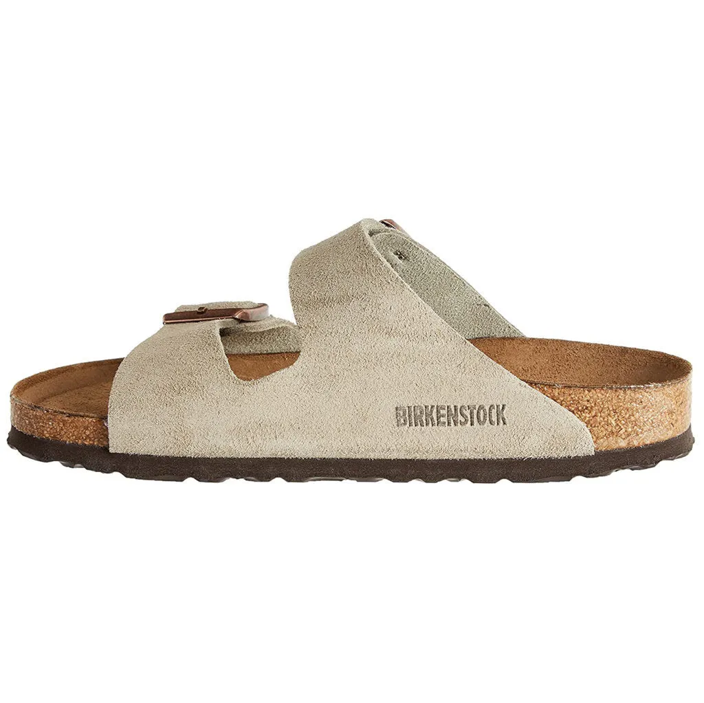 Arizona Soft Footbed Suede Unisex Slides Sandals