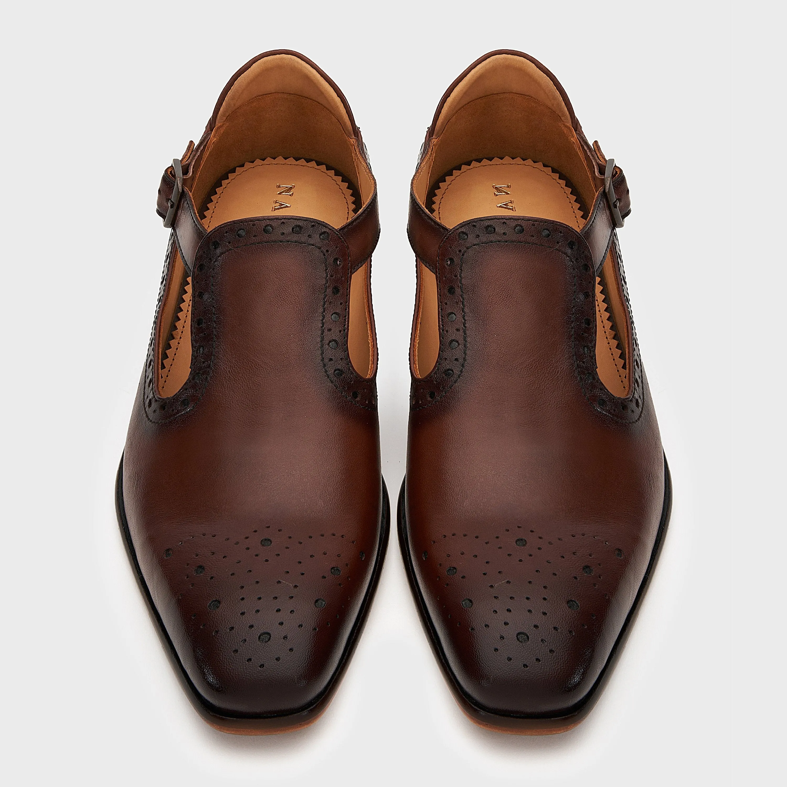 Bagh Brogue | Choco Brown Leather