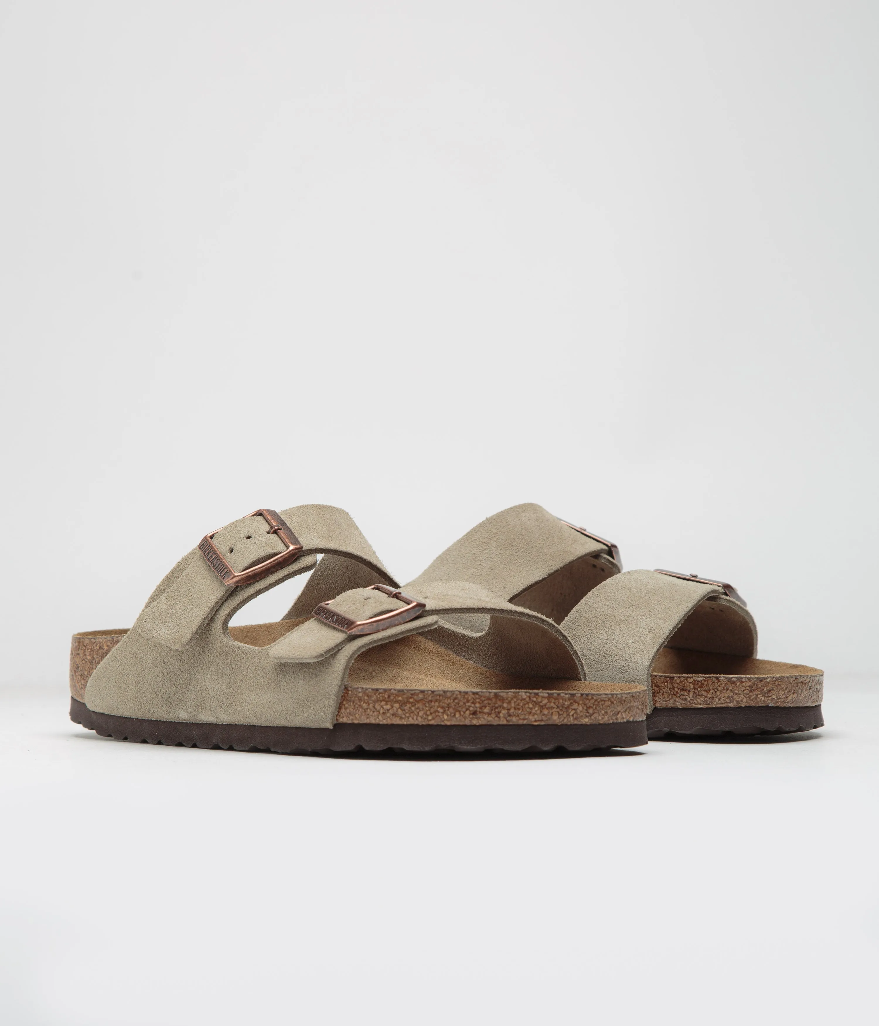 Birkenstock Arizona BS Narrow Sandals - Taupe