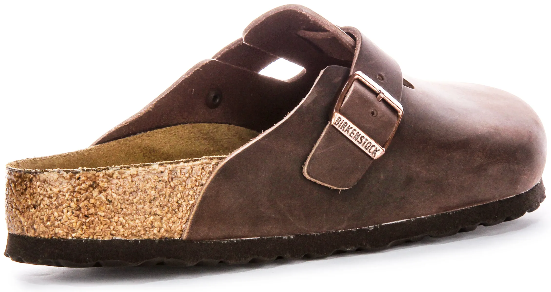 Birkenstock Boston Bs In Brown | Regular Fit