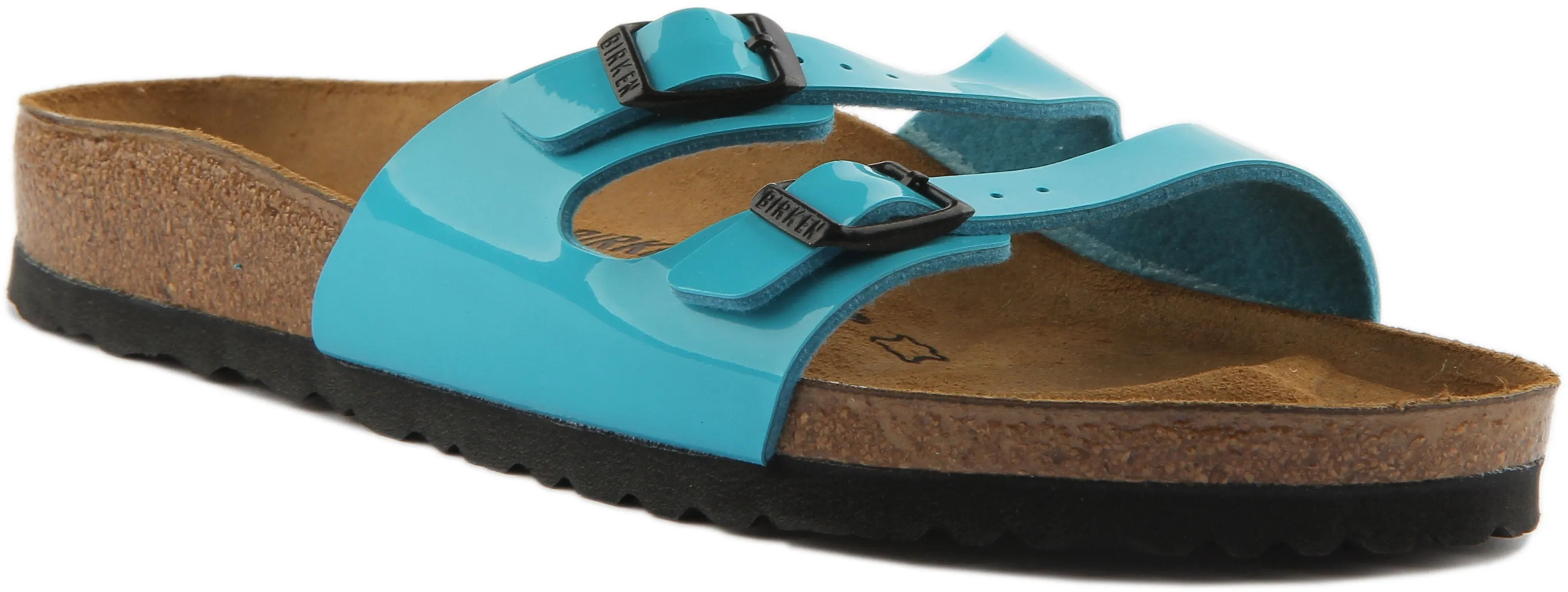 Birkenstock Ibiza In Sea Blue For Women | Narrow Fit