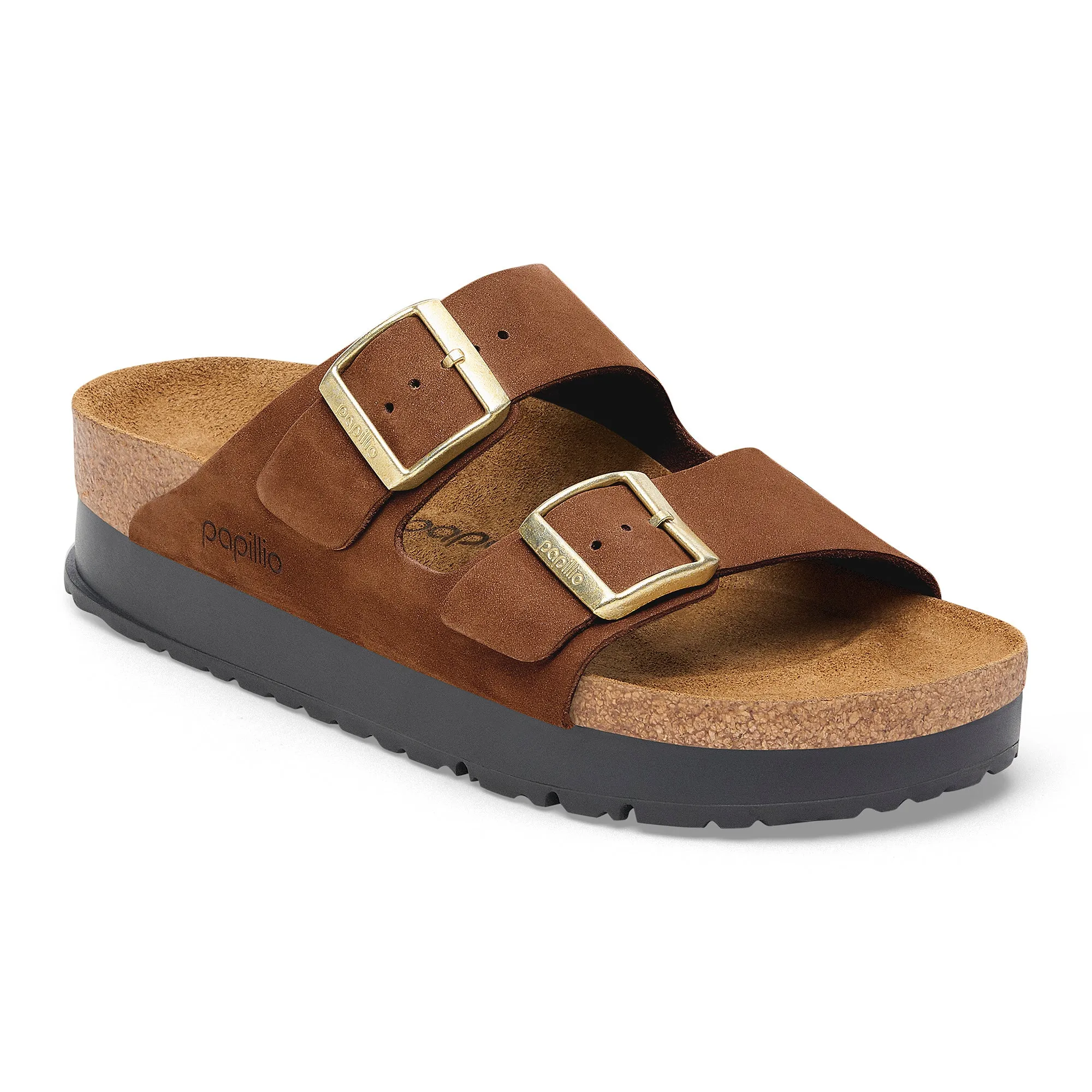 Birkenstock Papillio Arizona Flex Platform Nubuck Leather Women's