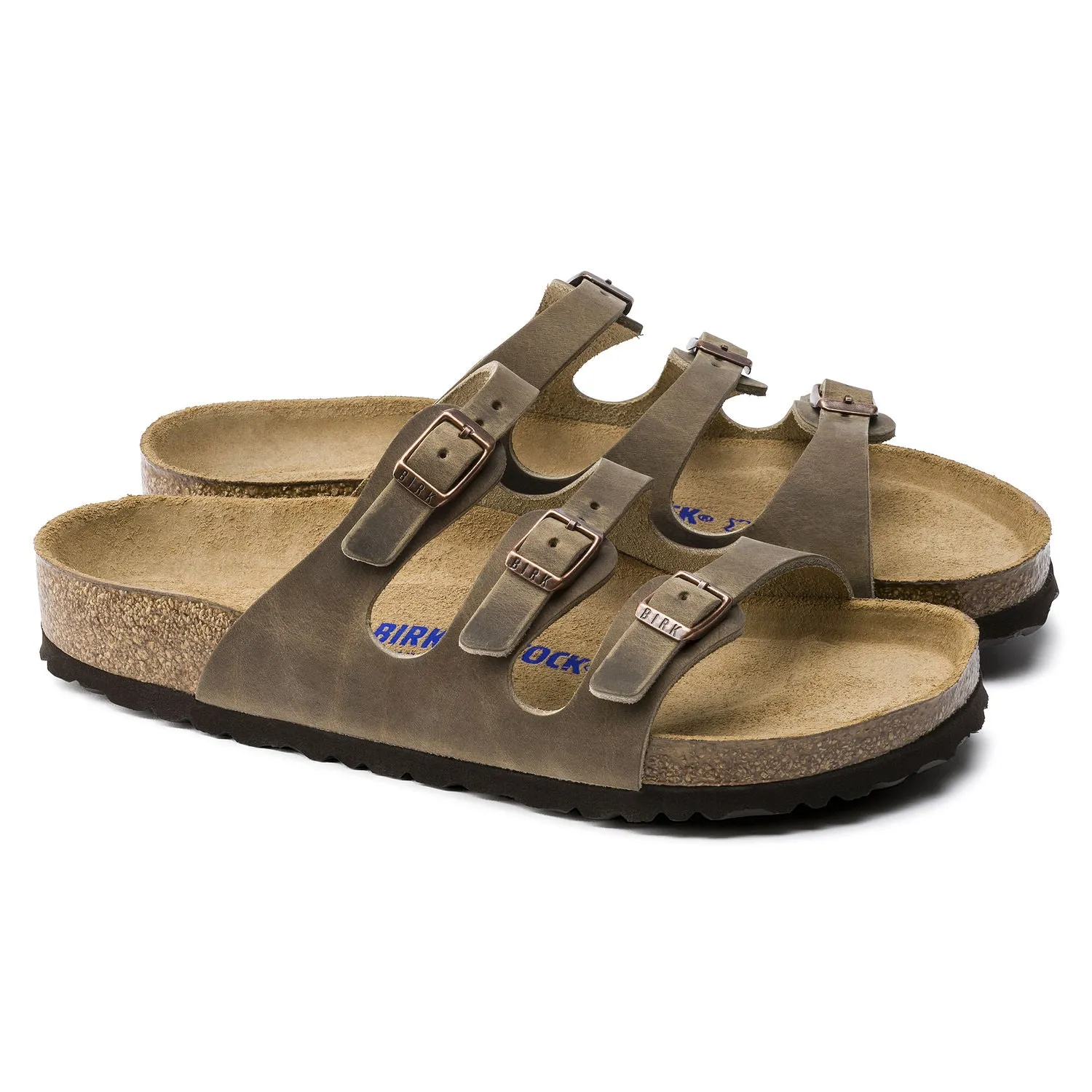 Birkenstock Women's Florida Soft Footbed - Tobacco | Oiled Leather 1011432