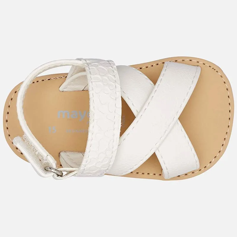 Boys White Sandal