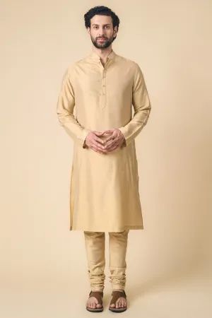 Classic Beige Kurta Set