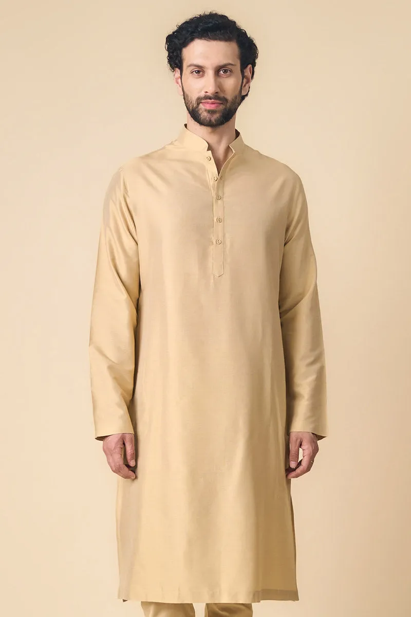 Classic Beige Kurta Set