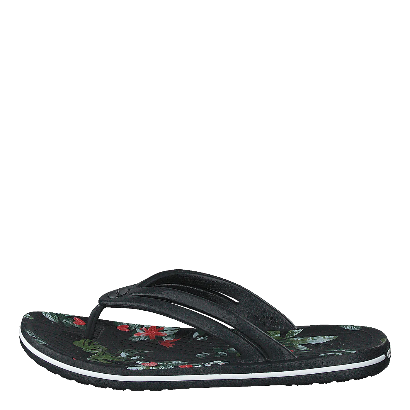 Crocband Botanical Print Flp W Black/tropical