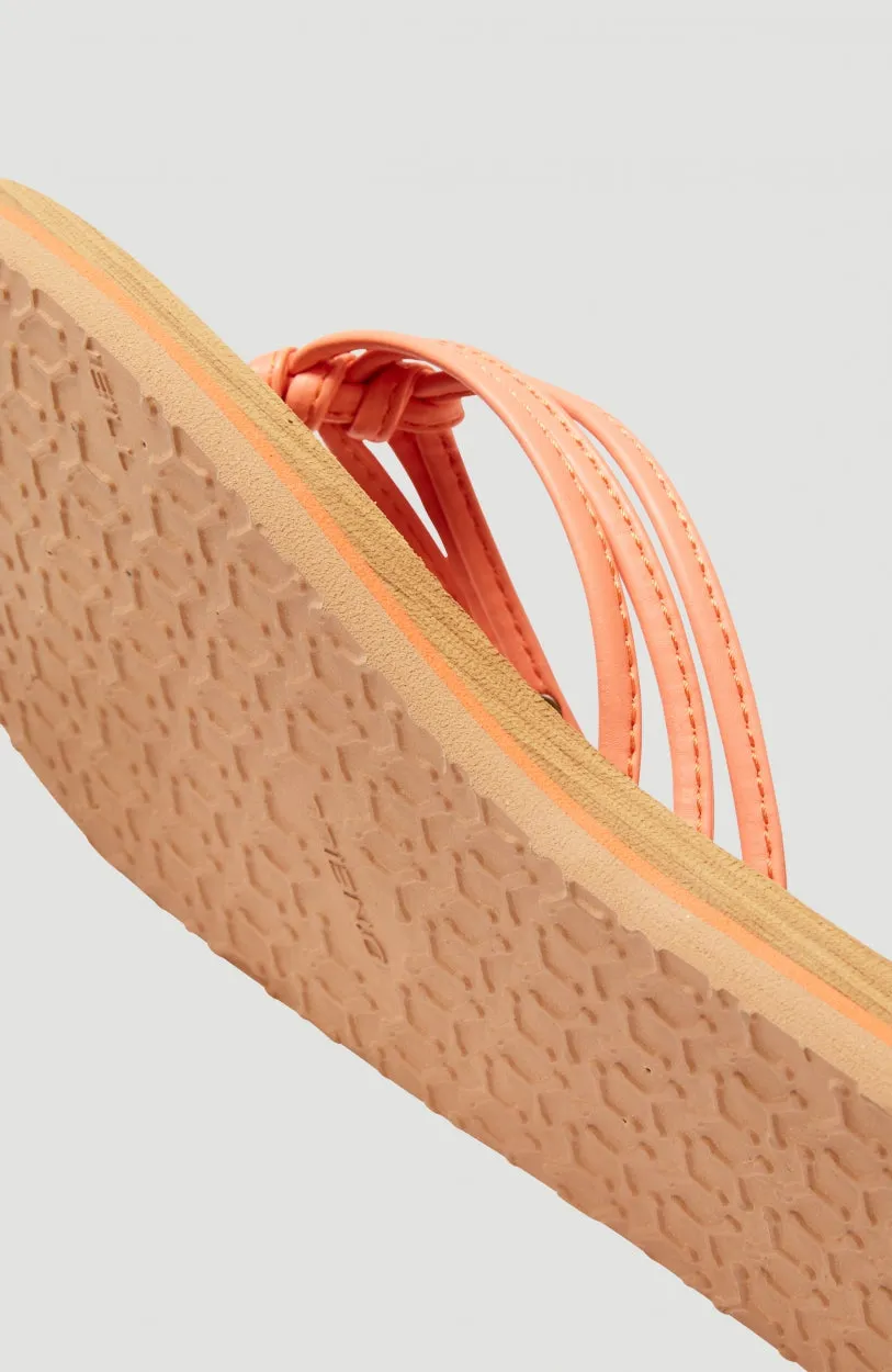 Ditsy Sandals | Fusion Coral