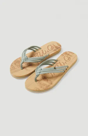 Ditsy Sandals | Lily Pad