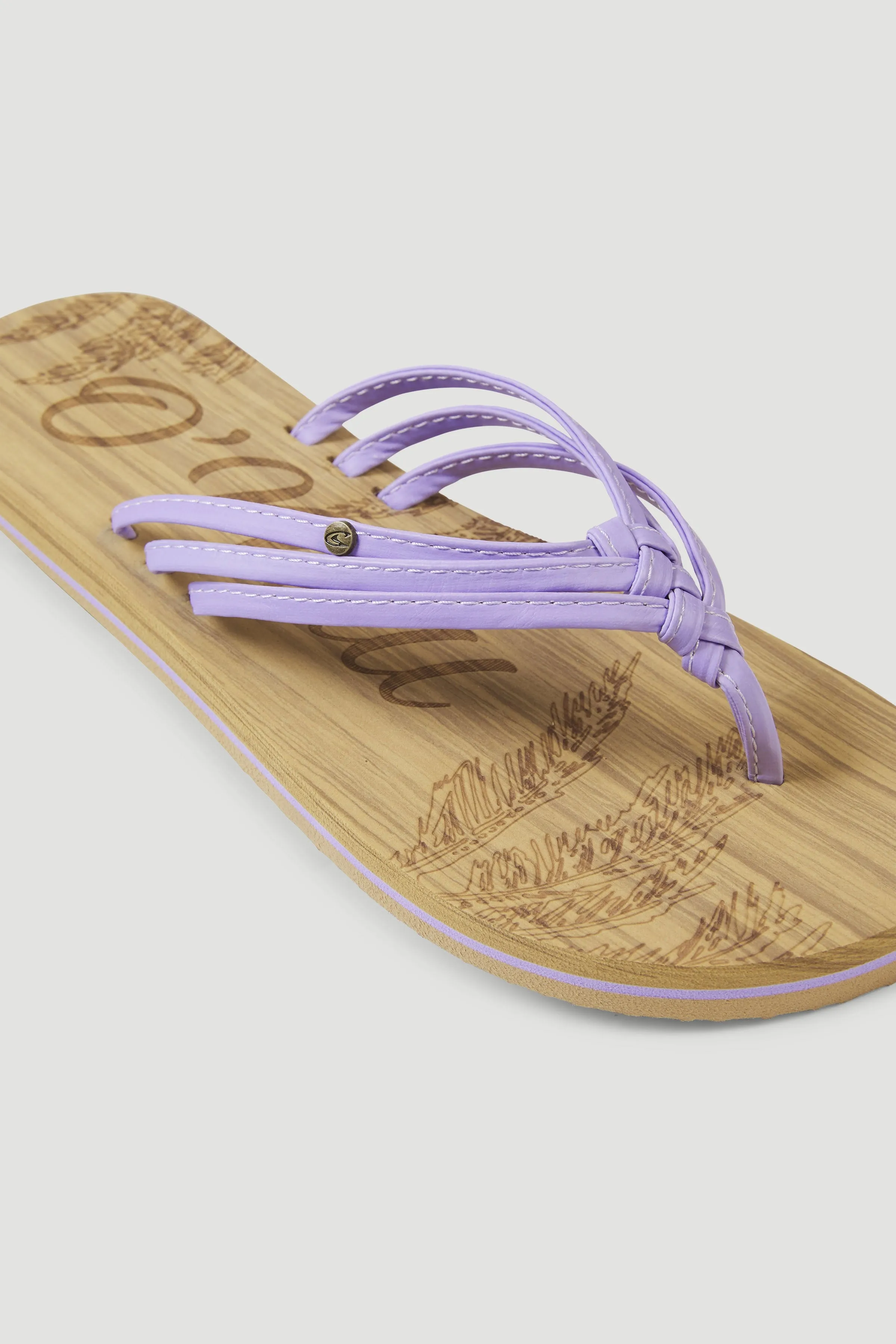 Ditsy Sandals | Purple Rose