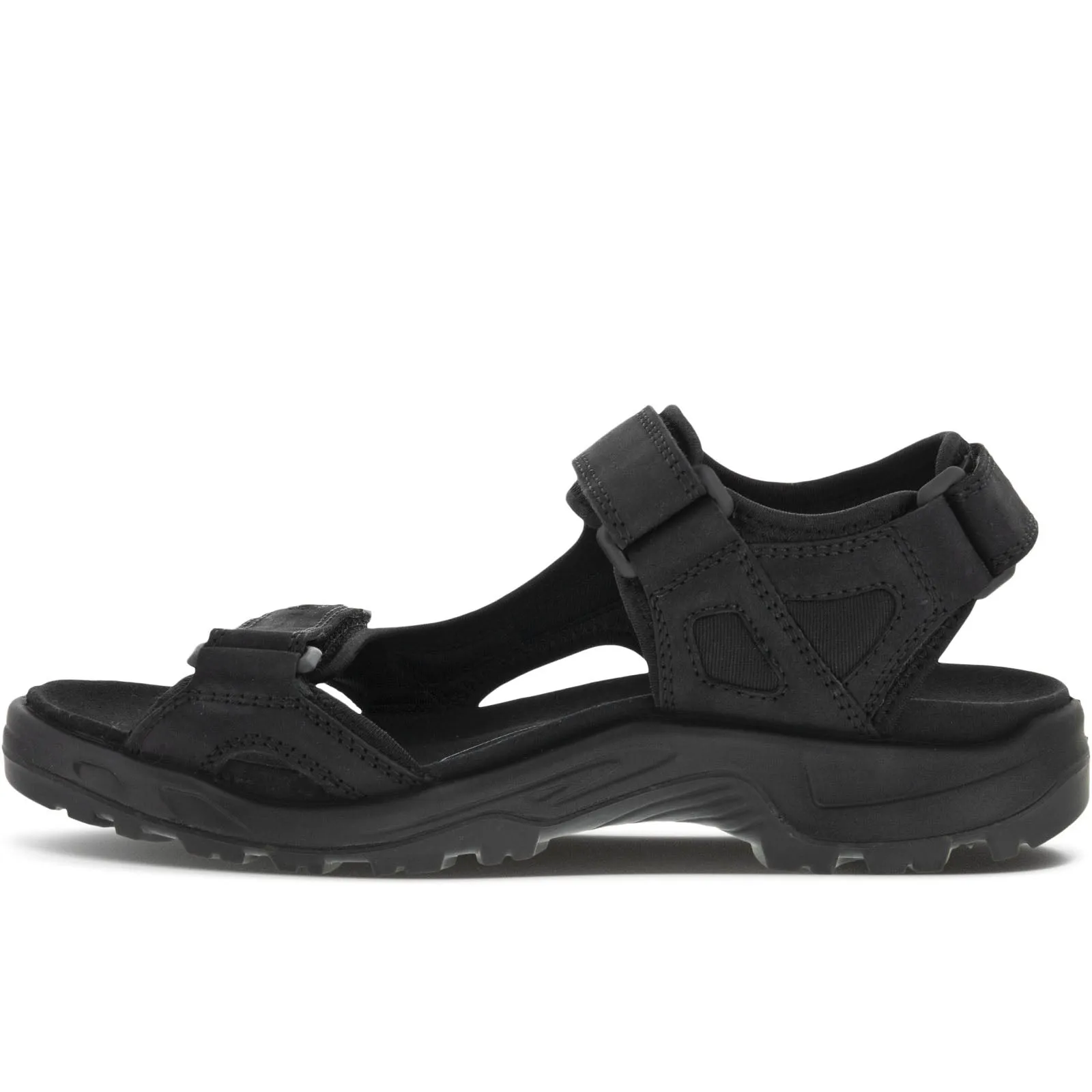 ECCO Mens Offroad Nubuck Leather Walking Sandals