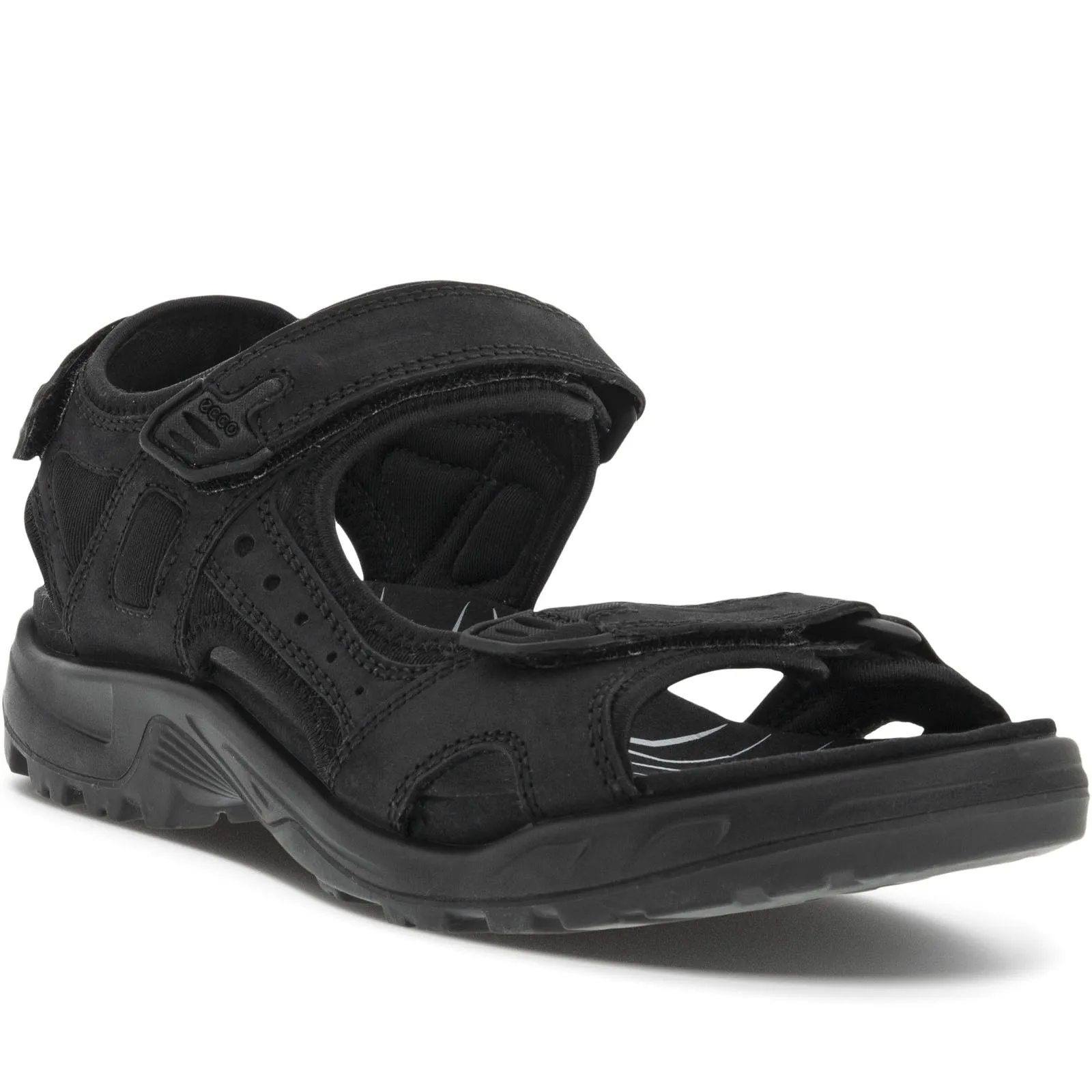 ECCO Mens Offroad Nubuck Leather Walking Sandals