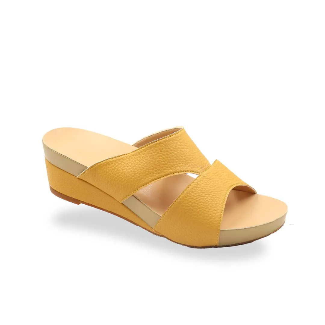 [EXTRA 20% off at cart] Pebble Lychee Everyday Low Wedge Slides