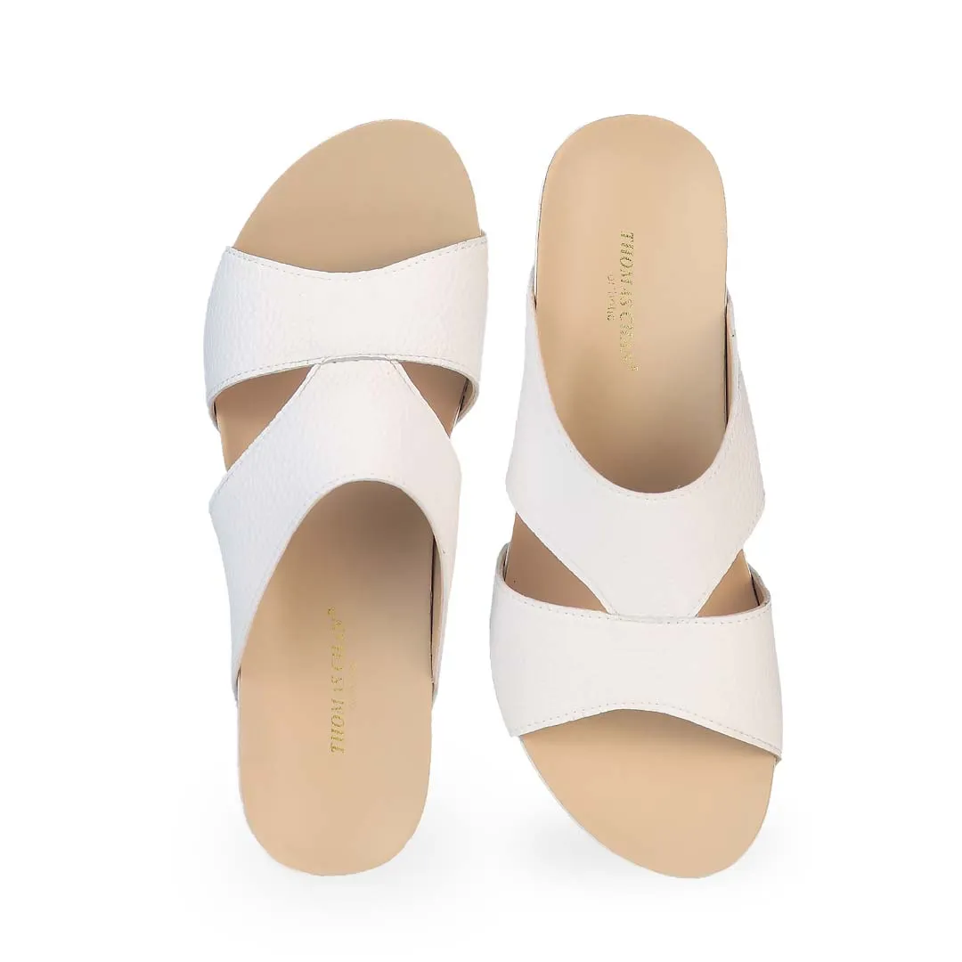 [EXTRA 20% off at cart] Pebble Lychee Everyday Low Wedge Slides