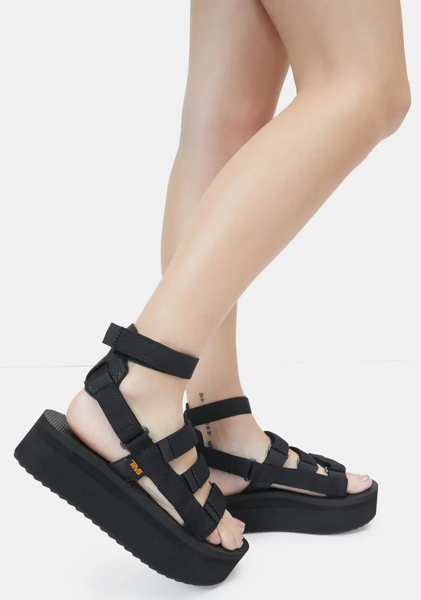 Flatform Mevia Sandals