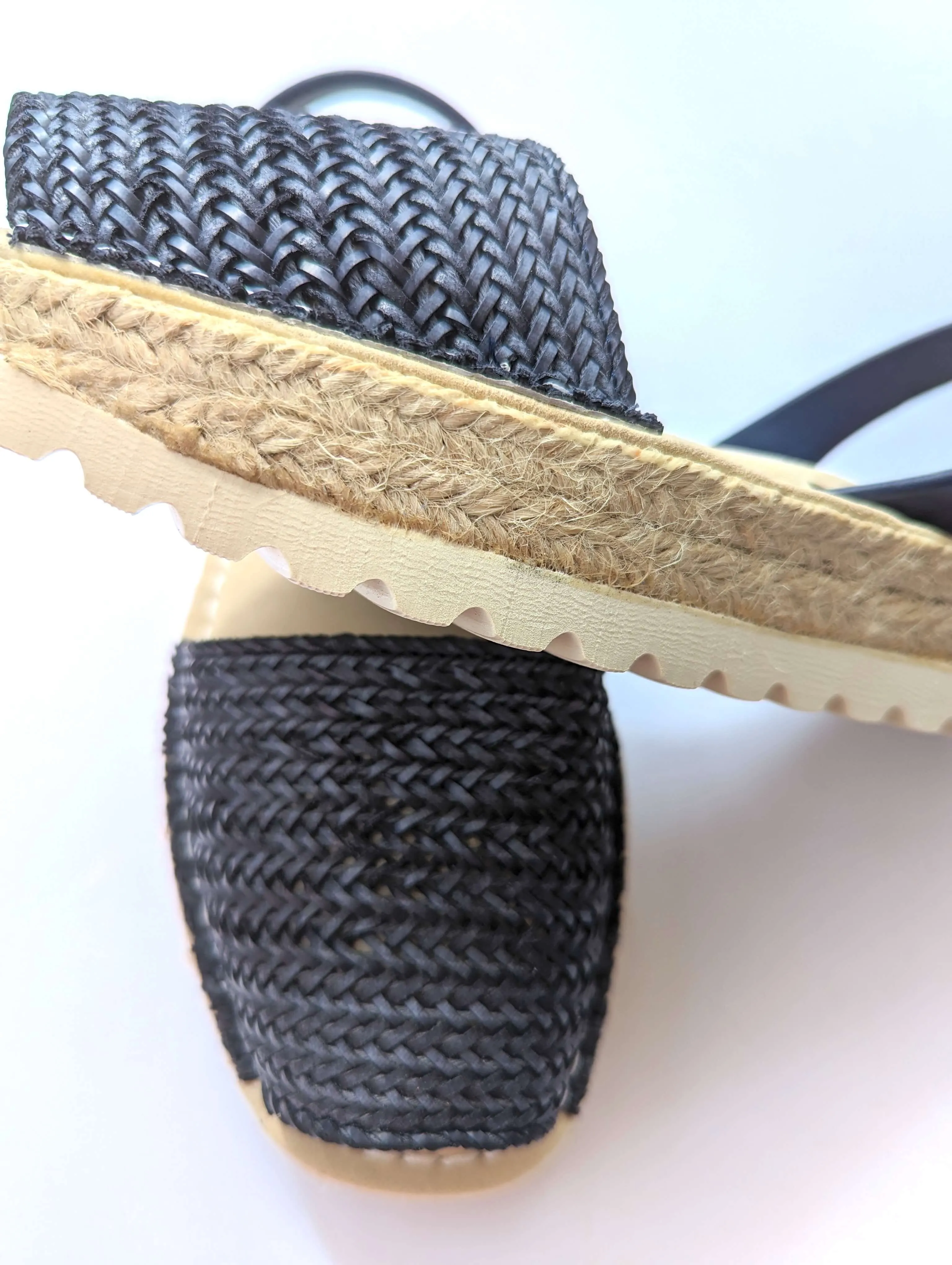 Flatform Padded - Braided CHARCOAL