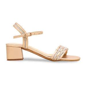 Golden Fancy Sandal FN5831