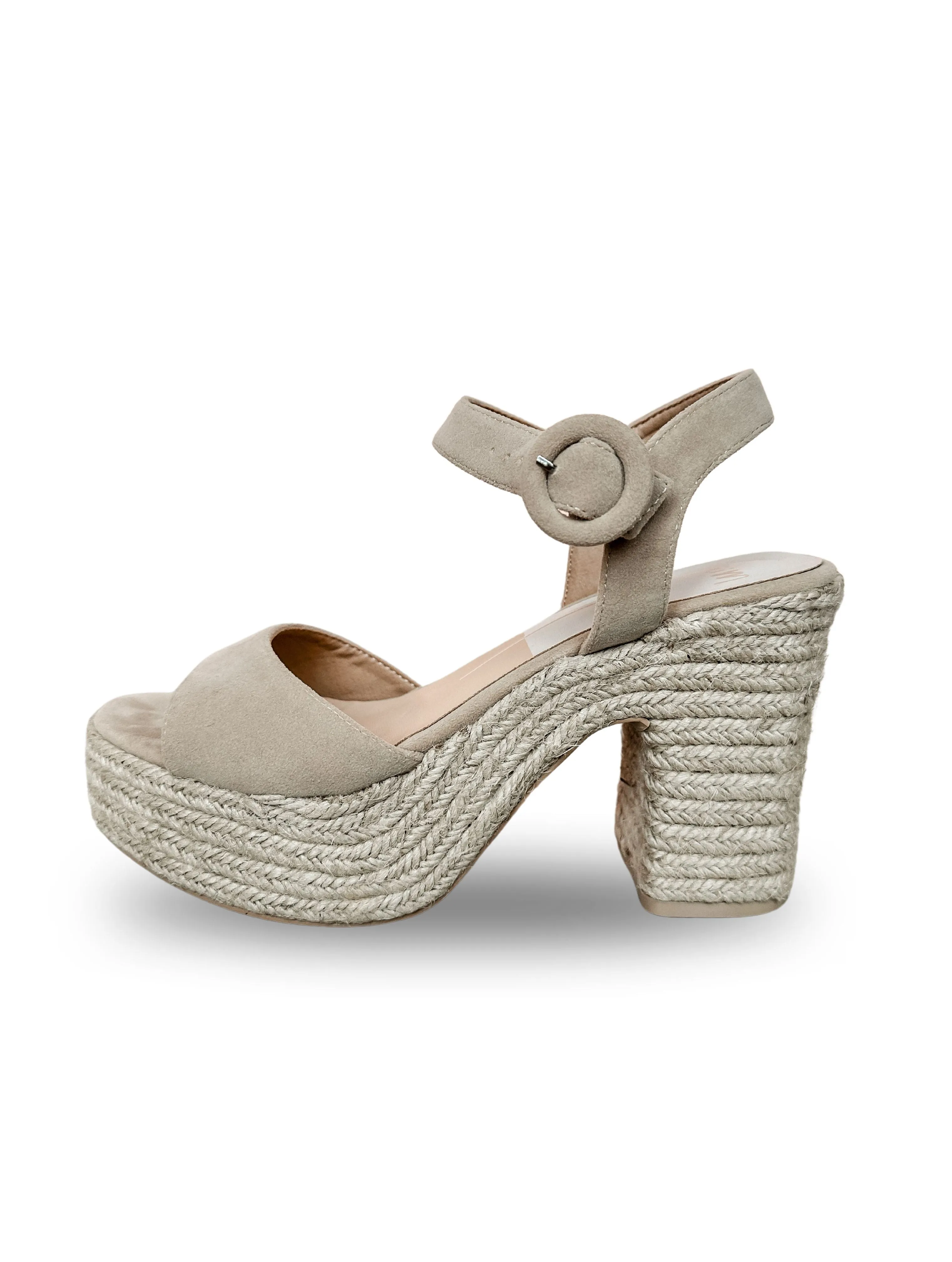 Jana Heeled Sandal-Beige