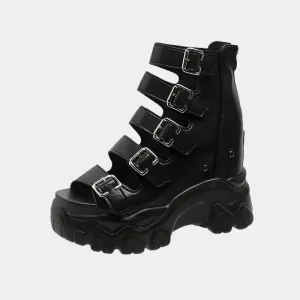 Joskaa 2024 New Chunky Gladiator Sandals