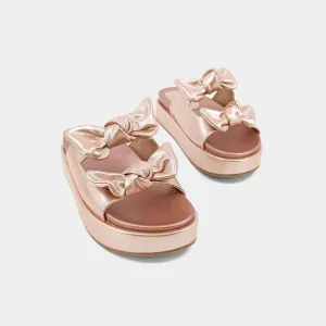 Kiki Platform Sandal - Rose Gold