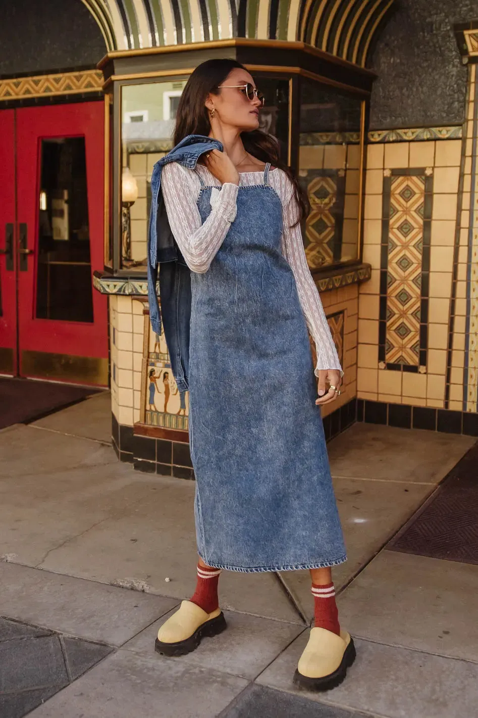 Marisol Denim Midi Dress