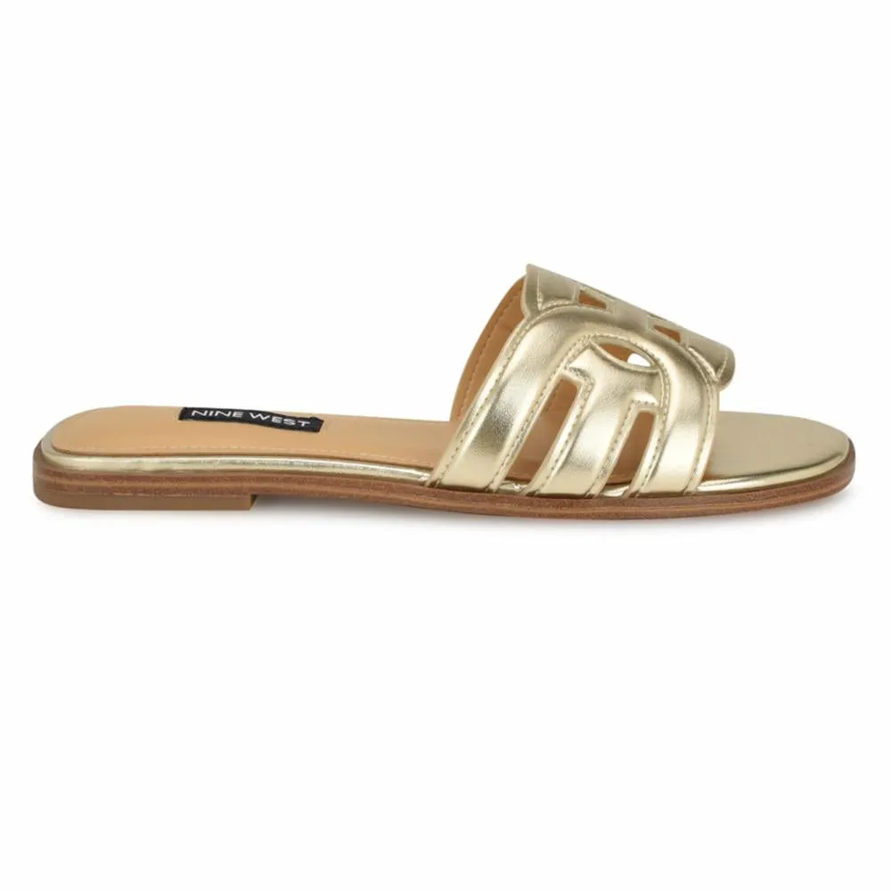 Nine West Women's Geena3 Gold M