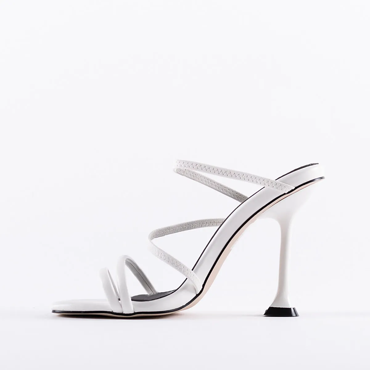 RAID Georgina Heeled Sandal in White