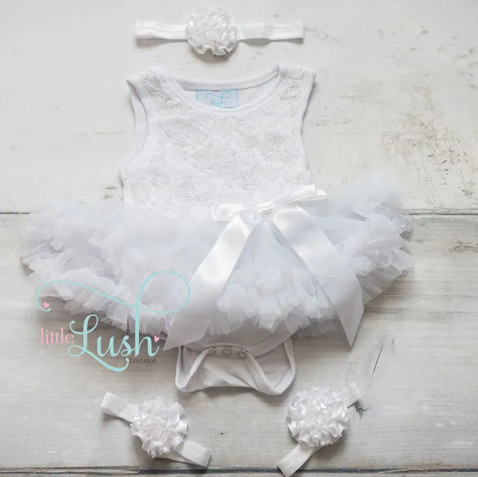 ROSETTE TUTU DRESS