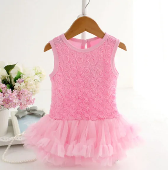 ROSETTE TUTU DRESS