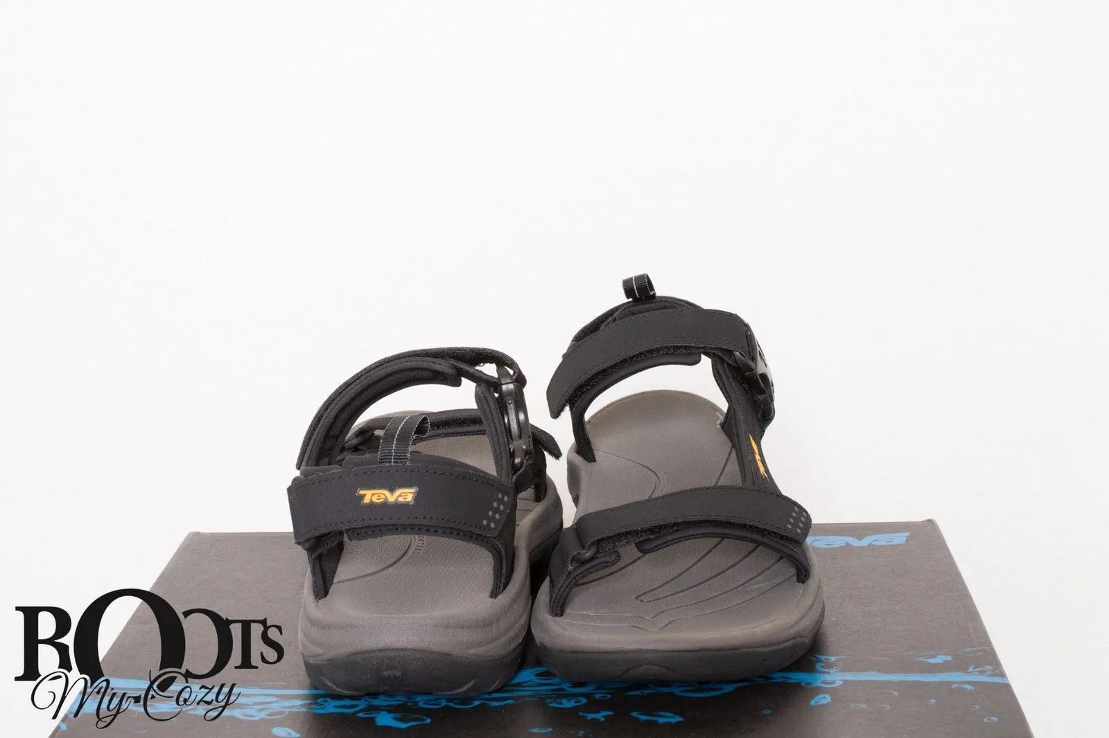 Teva Holliway Black Sandals