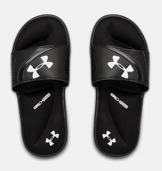 Under Armour Black/White Ignite VI Slide