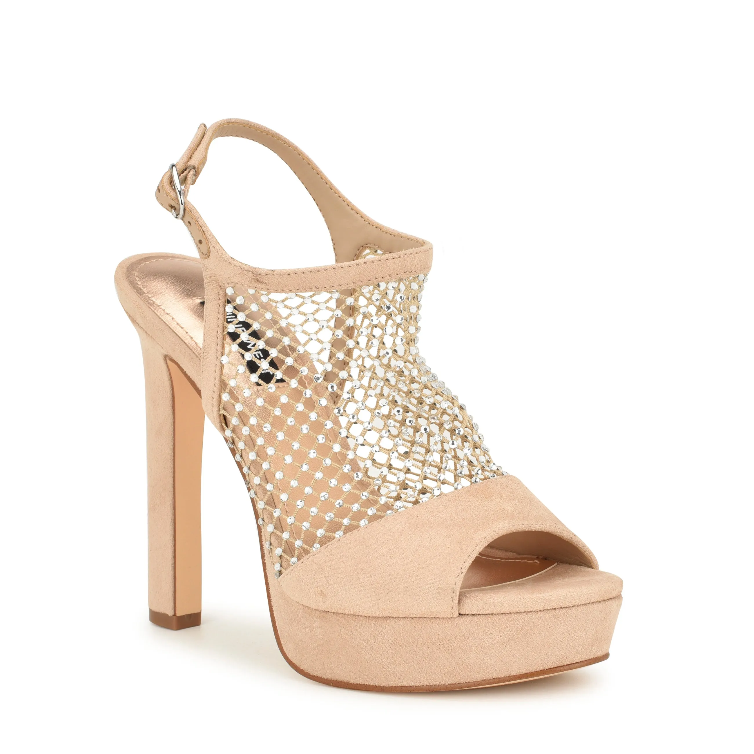 Wohmah Peep Toe Platform Sandals