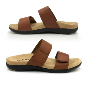 Zullaz ‘Spring’ – Espresso Orthotic Sandals